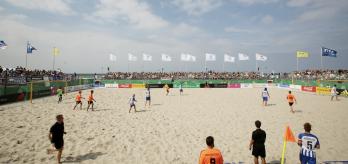 Organising beach soccer competitions